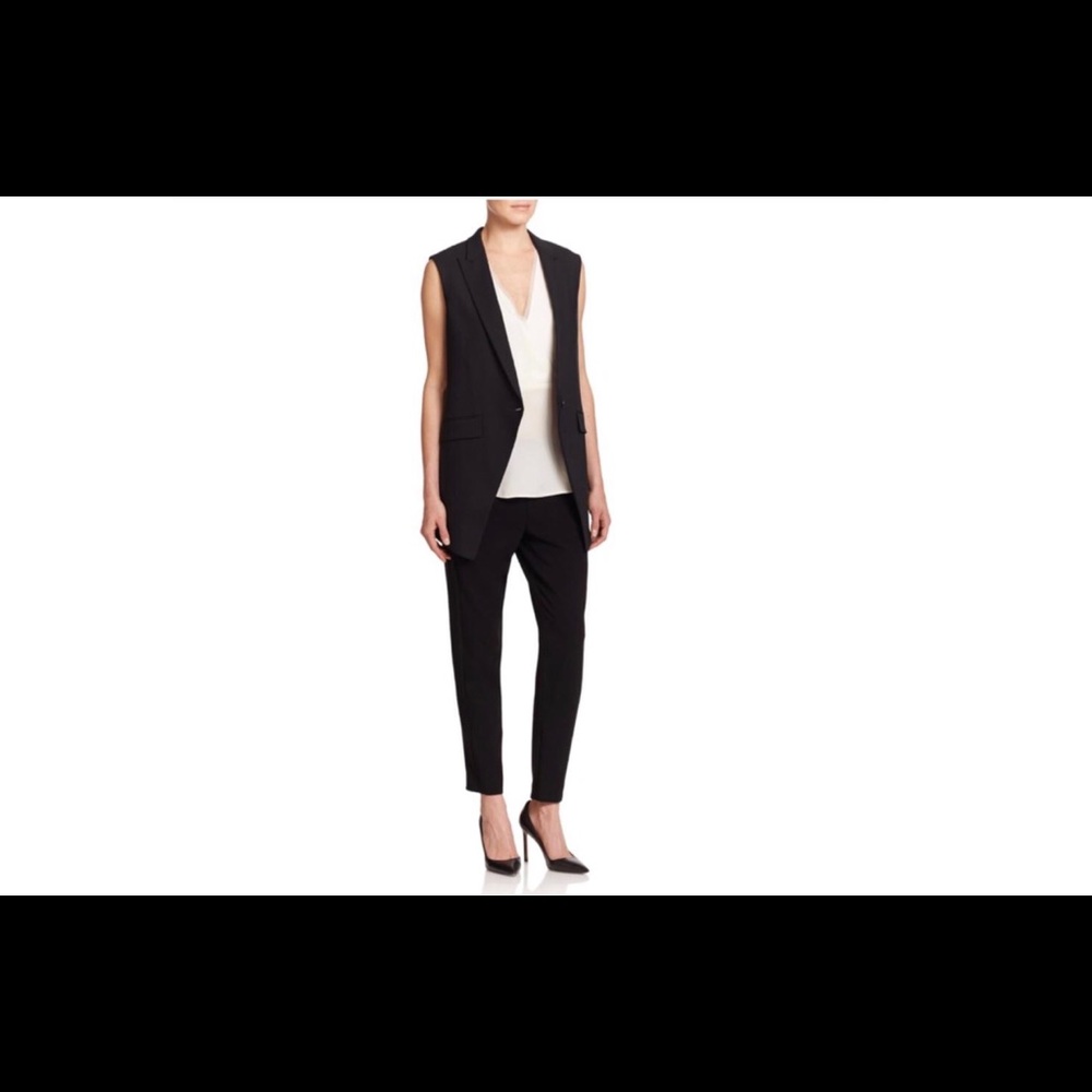 Theory Black Vest/Jacket
